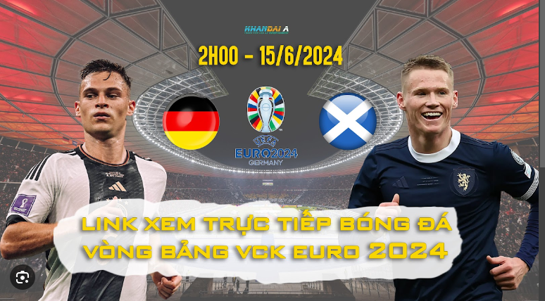 Trận đấu giữa Đức và Scotland